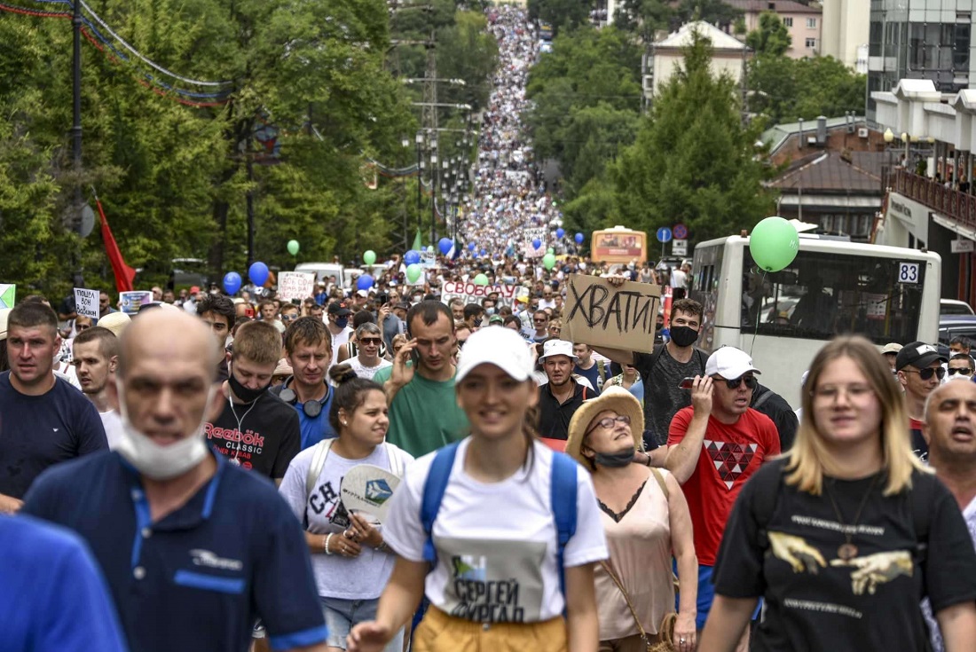 Протестний потенціал російського суспільства