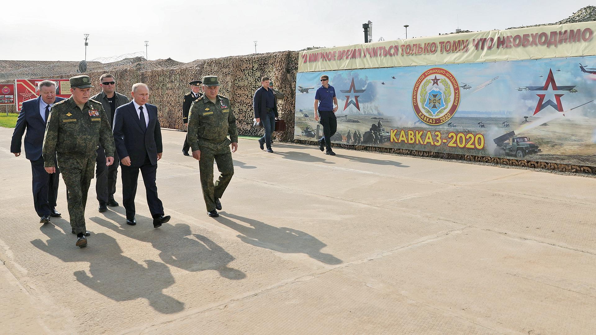 The Kavkaz 2020 war game: the threat of attack or political pressure
